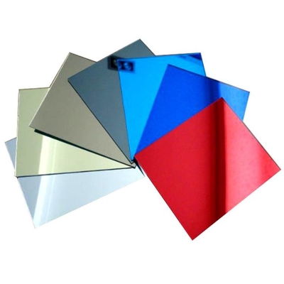 Mua Silver Rose Gold Acrylic Mirror Sheet PMMA Miếng Acrylic màu có gương 0.6-6mm online manufacture