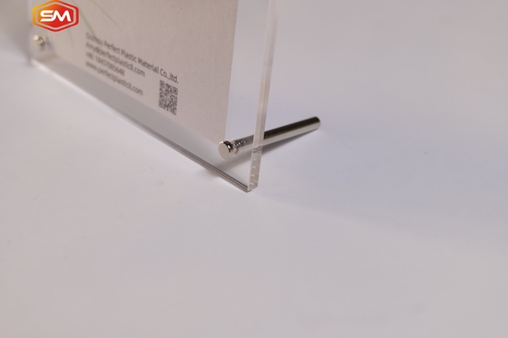 Mua Kích thước tùy chỉnh Màn hình Desktop Hình ảnh rõ ràng khung hình Acrylic Photo Frame With Screw Stand online manufacture