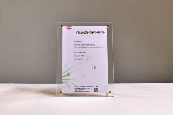 Mua Hình ảnh Acrylic rõ ràng khung hình 4x6 kích thước Với khung hình kính đứng cho bàn online manufacture