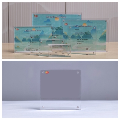 Mua Tùy chọn rõ ràng 11x17 inch 20mm Độ dày khung ảnh acrylic từ tính online manufacture