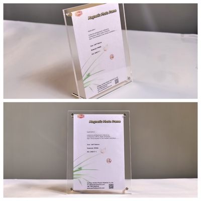Mua A6 Hình ảnh Acrylic rõ ràng khung với Stand Desk khung hình online manufacture