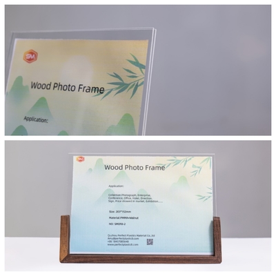 Mua Hình ảnh acrylic hình U tinh tế với nền gỗ cho trang trí bàn làm việc online manufacture