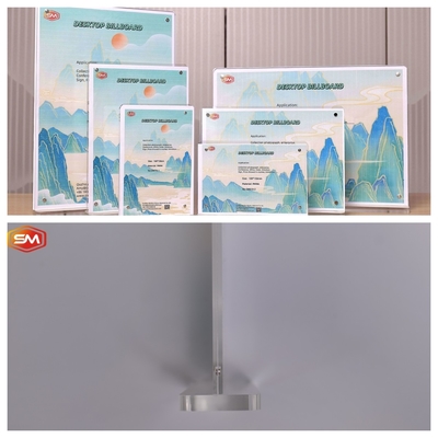 Mua Màn hình bảng xếp hạng máy tính để bàn Thẻ hội nghị T Shape Acrylic Sign Holder cho bán lẻ online manufacture