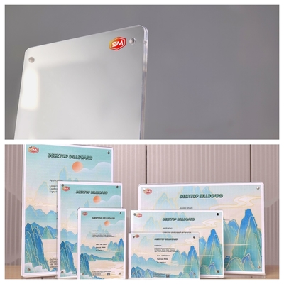 Mua Nhà máy Magnetic hình T Acrylic Sign Holder đứng tự do Perspex Bàn thẻ chèn online manufacture