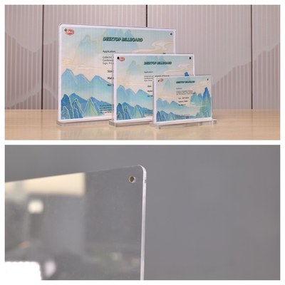 Mua Đứng lên sản xuất chèn 5 inch hình dạng T Acrylic biển báo online manufacture