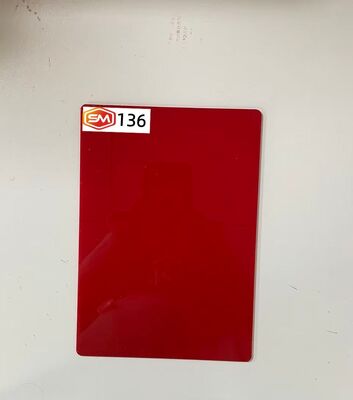 Mua Vibrant Red Cast Acrylic Sheet 22mm Thick Panel for Retail Display Fabrication online manufacture