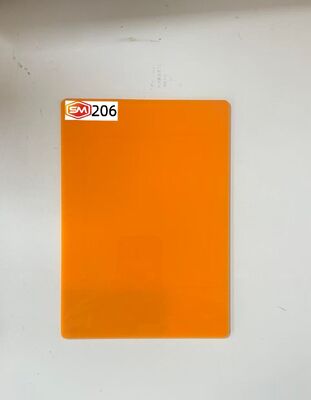 Mua Vibrant Orange Cast Acrylic Sheet 20mm Thick Scratch-Resistant Panel cho thiết kế đồ đạc bán lẻ online manufacture