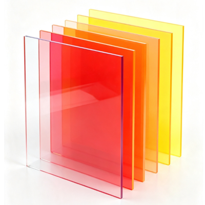 mua Chứng chống thời tiết Màu sắc tùy chỉnh Thông truyền ánh sáng cao Bảng Acrylic PMMA Board cho sử dụng trong và ngoài trời online manufacture