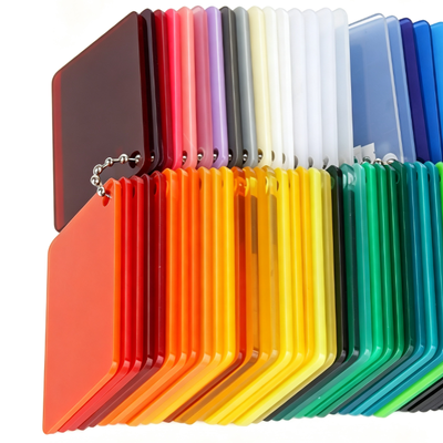 mua Độ dày tùy chỉnh Kháng xước Kháng tia UV Bảng Acrylic màu PMMA online manufacture