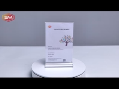 Người giữ dấu hiệu acrylic hình chữ T