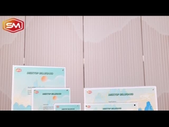 T hình dạng góc tròn Magnetic Acrylic Sign Holder