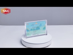 High Transparent Single Side Lean Acrylic Magnetic Photo Frame (hình ảnh mờ một bên)