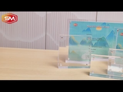 Bộ sưu tập khung ảnh từ tính acrylic kép cong hai mặt