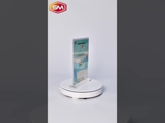T hình dạng góc tròn Magnetic Acrylic Sign Holder