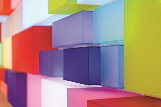 Tấm acrylic mờ 2mm 3mm (Tấm nhựa acrylic mờ) với viền cao su