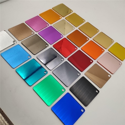 Sức mạnh và linh hoạt 2 mặt 1mm PMMA Plexiglass Đồng gương Acrylic tấm