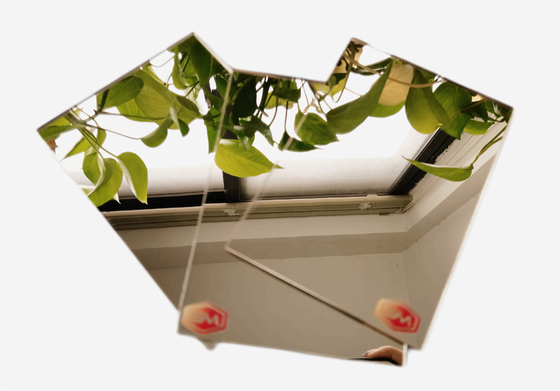 Bảng gương nhựa Acrylic bạc bền 1220x1830mm 1,8-30mm Độ dày cho biển quảng cáo