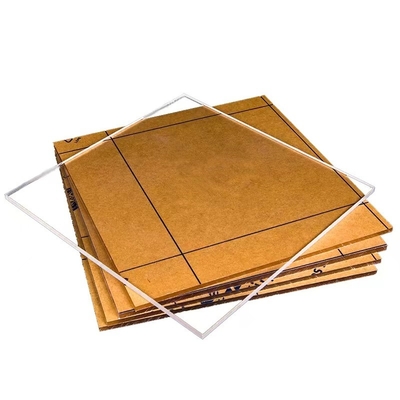 Bảng Acrylic rõ ràng 3mm x 1220mm x 1830mm cho biểu tượng hiển thị sáng tạo nghệ thuật