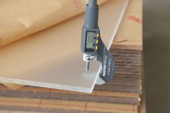 Tùy chỉnh 2050 * 3050mm Frosted Acrylic Sheet Acryl Matt Board cho quảng cáo ngoài trời