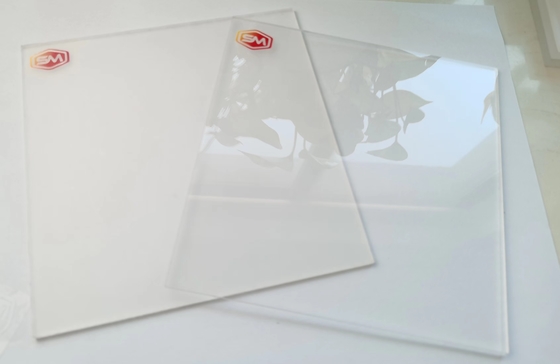 Plexiglass có thể tùy biến tấm Acrylic rõ ràng với độ cứng bề mặt và độ bóng tốt