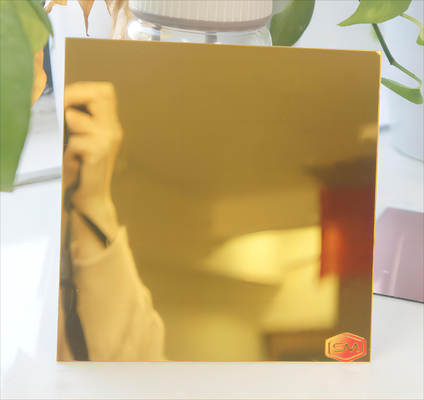 OEM Dịch vụ tùy chỉnh Perspex tấm gương chống nhiệt Đối với vật liệu trang trí tấm gương có thể cắt