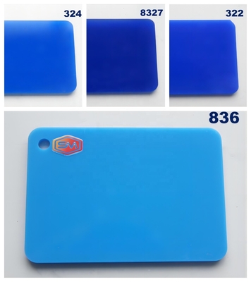 Chất liệu Acrylic đúc màu chống trầy xước đúc đúc cho các yêu cầu của khách hàng khác nhau