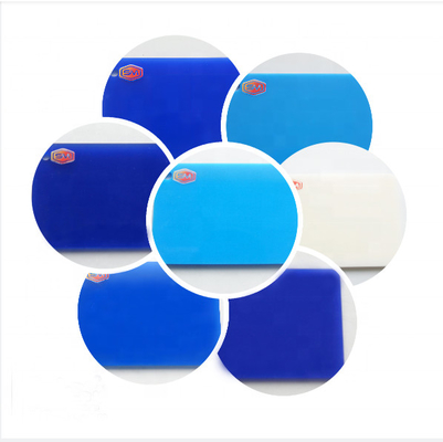 Thẻ Acrylic xanh xuyên suốt linh hoạt Đối với khách hàng khác nhau
