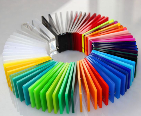 Bảng Acrylic màu đúc nguyên chất 100% linh hoạt cho các kích thước và màu sắc khác nhau