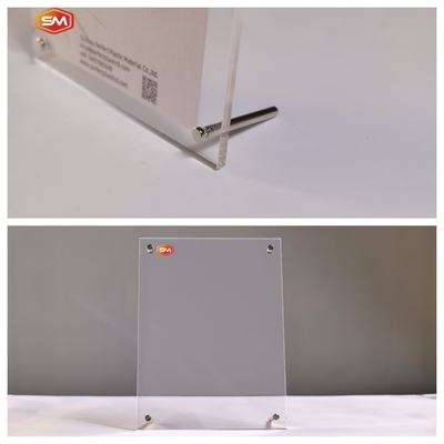 Free Desktop Stand Plexiglass A4 A5 A6 Acrylic Photo Frame với Stand