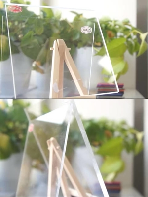 Bảng acrylic đúc trong suốt 5mm Để hiển thị hình ảnh