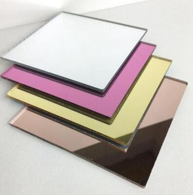 1mm-5mm High-Clarity Mirror Acrylic Sheet Một cách trang trí Kích thước lớn cho trang trí nhà