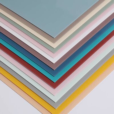 Bảng Acrylic màu 2mm cao cấp cho thiết kế đồ nội thất