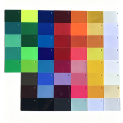 Chất liệu Acrylic có màu chống đỏ chống tia UV chống trầy xước để trang trí quầy bán lẻ
