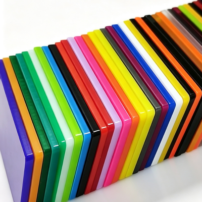2-5mm UV Resistant Colored Acrylic Sheet with Custom Colors for Craft Decoration