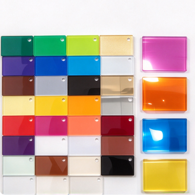 Tấm Acrylic MMA Nguyên Sinh Trong Suốt Chống Thời Tiết, Truyền Ánh Sáng Cao và Tấm Acrylic Trong Suốt Cho Các Dự Án Trưng Bày