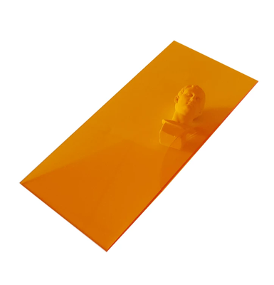 Customizable Color UV Resistant Colored Clear Acrylic Sheet with High Light Transmission for Tinted Transparent Acrylic Panel Displays